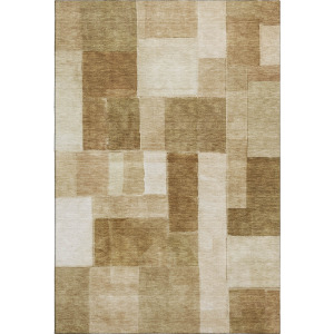 Machine Washable Indoor/Outdoor Neo Terracotta Rug