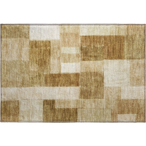 Machine Washable Indoor/Outdoor Neo Terracotta Rug