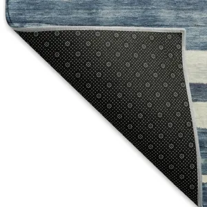 Machine Washable Indoor/Outdoor Neo Denim 2\'3\" x 7\'6\" Runner Rug