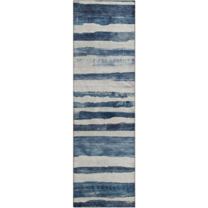 Machine Washable Indoor/Outdoor Neo Denim 2'3