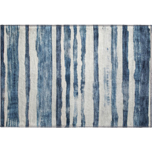 Machine Washable Indoor/Outdoor Neo Denim Rug