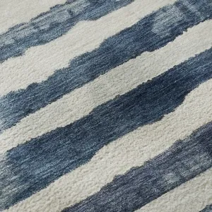 Machine Washable Indoor/Outdoor Neo Denim 2\'3\" x 7\'6\" Runner Rug