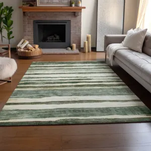 Machine Washable Indoor/Outdoor Neo Sage 10\' x 14\' Rug