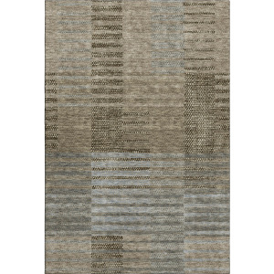 Machine Washable Indoor/Outdoor Neo Taupe Rug