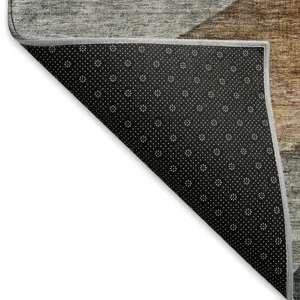 Machine Washable Indoor/Outdoor Neo Khaki 8\' x 10\' Rug