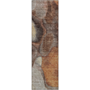 Machine Washable Indoor/Outdoor Neo Coffee 2'3