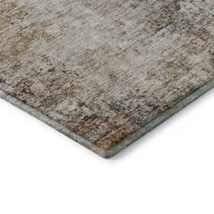 Machine Washable Indoor/Outdoor Neo Putty 9\' x 12\' Rug