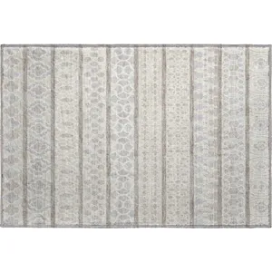 Machine Washable Indoor/Outdoor Neo Ivory 1\'8\" x 2\'6\" Rug