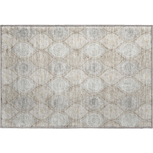 Machine Washable Indoor/Outdoor Neo Linen Rug