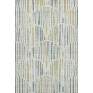 Machine Washable Indoor/Outdoor Neo Sage 9\' x 12\' Rug