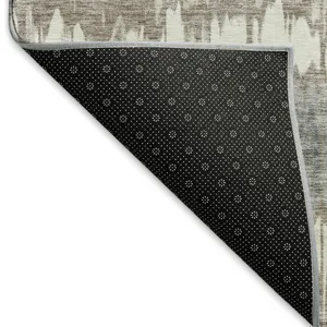 Machine Washable Indoor/Outdoor Neo Taupe 8\' x 10\' Rug