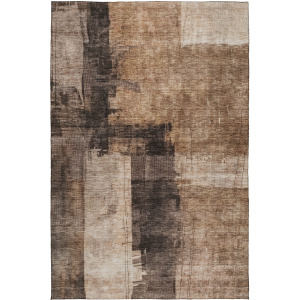Indoor/Outdoor Nouveau Brown Rug
