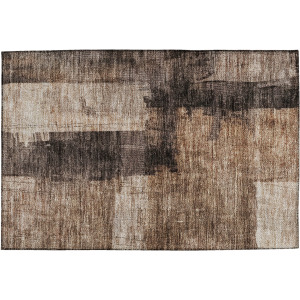 Indoor/Outdoor Nouveau Brown Rug