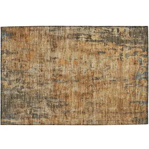 Indoor/Outdoor Nouveau Copper 1\'8\" x 2\'6\" Rug