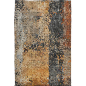 Indoor/Outdoor Nouveau Copper Rug