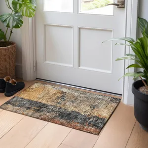 Indoor/Outdoor Nouveau Copper 1\'8\" x 2\'6\" Rug