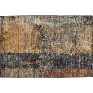Indoor/Outdoor Nouveau Copper Rug