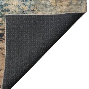 Indoor/Outdoor Nouveau Teal 10\' x 14\' Rug
