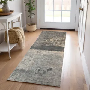 Indoor/Outdoor Nouveau Coffee 2\'3\" x 7\'6\" Runner Rug
