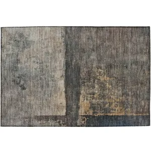 Indoor/Outdoor Nouveau Coffee 1\'8\" x 2\'6\" Rug