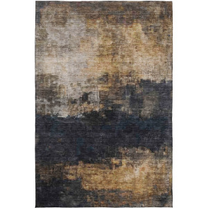 Indoor/Outdoor Nouveau Charcoal Rug
