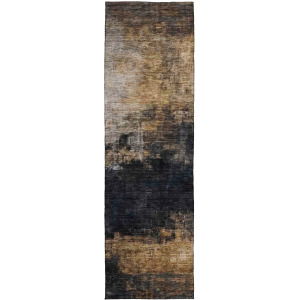 Indoor/Outdoor Nouveau Charcoal 2'3