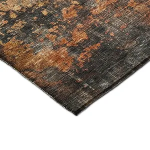 Indoor/Outdoor Nouveau Paprika 5\' x 7\'6\" Rug