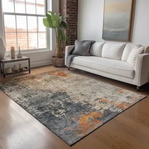 Indoor/Outdoor Nouveau Khaki 8\' x 10\' Rug
