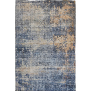 Indoor/Outdoor Nouveau Denim Rug