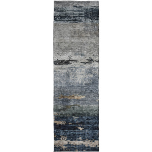Indoor/Outdoor Nouveau Navy 2'3