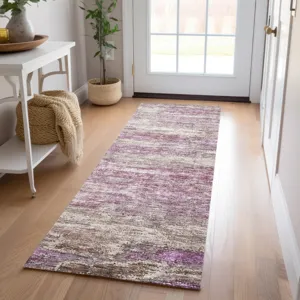 Indoor/Outdoor Nouveau Blush 2\'3\" x 7\'6\" Runner Rug