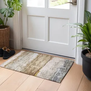 Indoor/Outdoor Nouveau Beige 1\'8\" x 2\'6\" Rug