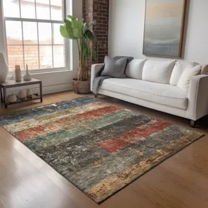 Indoor/Outdoor Nouveau Fern 5\' x 7\'6\" Rug