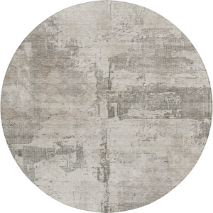 Indoor/Outdoor Nouveau Linen 8' x 8' Round Rug
