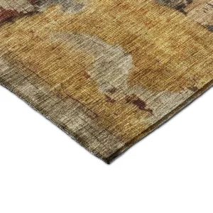 Indoor/Outdoor Nouveau Khaki 3\' x 5\' Rug