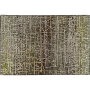 Machine Washable Nexus Fern Rug