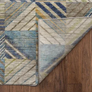 Machine Washable Nexus Denim 8\' x 10\' Rug
