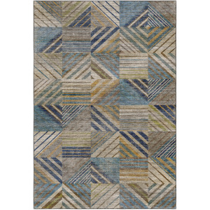 Machine Washable Nexus Denim Rug