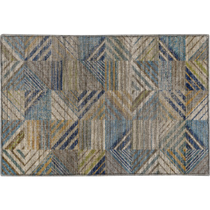 Machine Washable Nexus Denim Rug