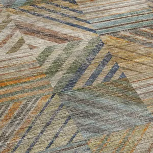 Machine Washable Nexus Multi 9\' x 12\' Rug