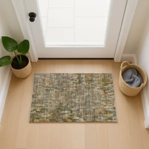 Machine Washable Nexus Basil 1\'8\" x 2\'6\" Rug