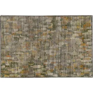 Machine Washable Nexus Basil 1\'8\" x 2\'6\" Rug