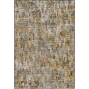 Machine Washable Nexus Beige Rug