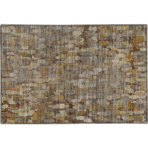 Machine Washable Nexus Chocolate Rug