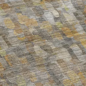 Machine Washable Nexus Gray 2\'3\" x 7\'6\" Runner Rug