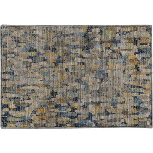 Machine Washable Nexus Navy Rug