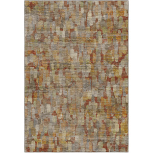 Machine Washable Nexus Paprika Rug
