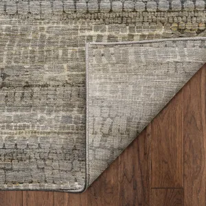 Machine Washable Nexus Gray 9\' x 12\' Rug