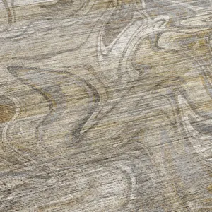 Machine Washable Nexus Ivory 9\' x 12\' Rug