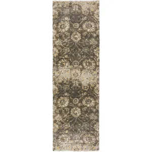 Orleans Taupe 2\'3\" x 7\'5\" Runner Rug